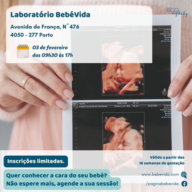 Porto | Laboratório BebéVida | 03 fevereiro | das 09h30 às 17h