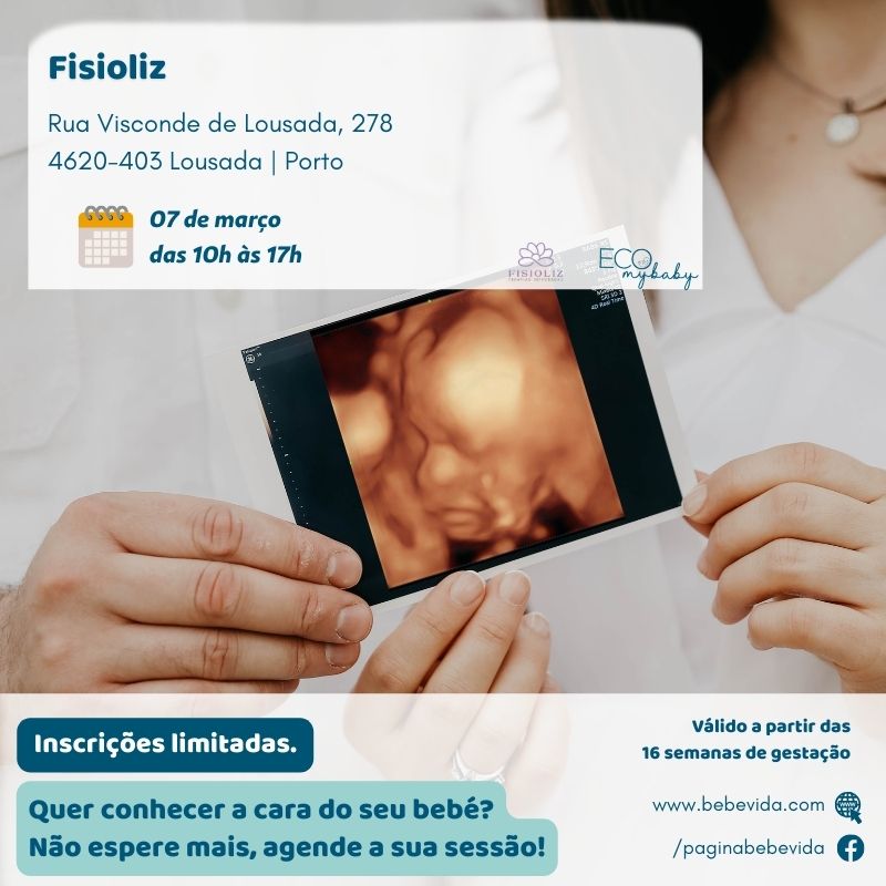07 março | Porto | Lousada | Fisioliz | das 10h às 17h | ECO 4D