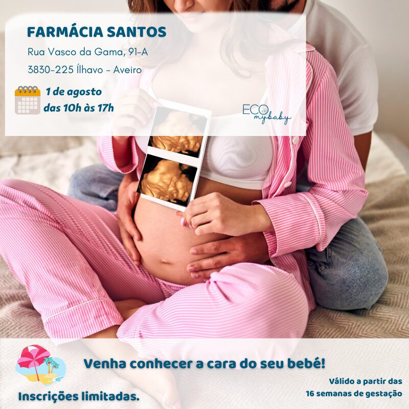 1 de agosto | Ílhavo | Aveiro | Eco 4D | Farmácia Santos | 1 de agosto | 10h às 17h