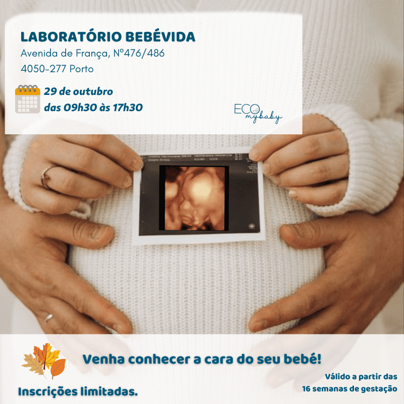 Laboratorio bebevida | Eco 4D | 29 de outubro | Porto | Das 09h30 às 17h30 | Grávida 