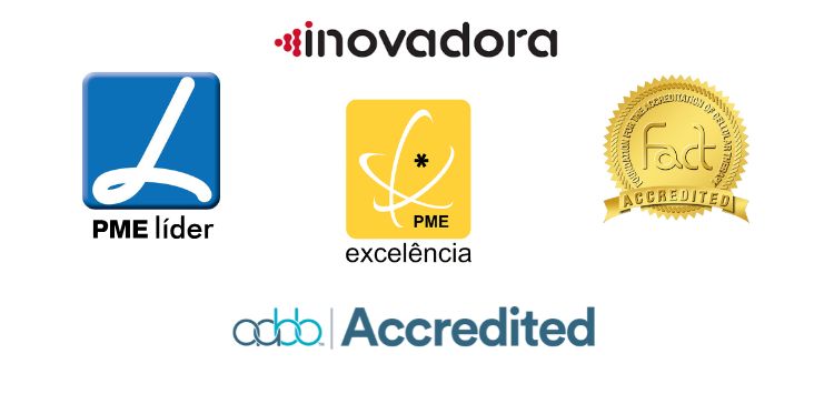 Logos atualizados - página acreditações Logos atualizados - página acreditações