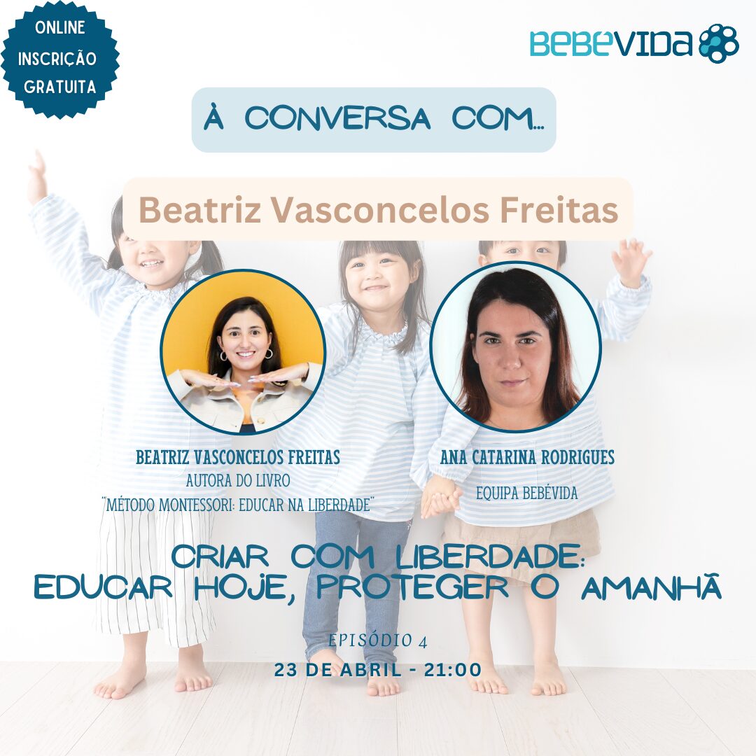 À Conversa Com... Beatriz Vasconcelos Freitas
23 abril 21h
Criar com Liberdade: Educar hoje, proteger o amanhã