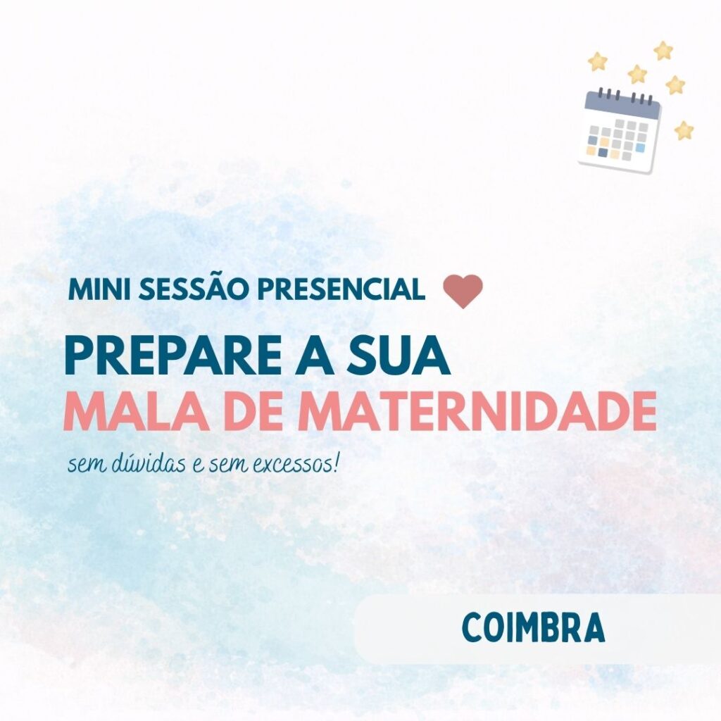 Prepare a sua mala de maternidade