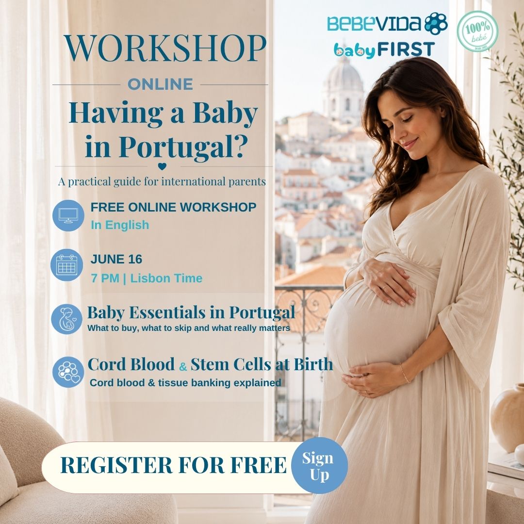 16 junho 19h Workshop Online Having a Baby in Portugal
