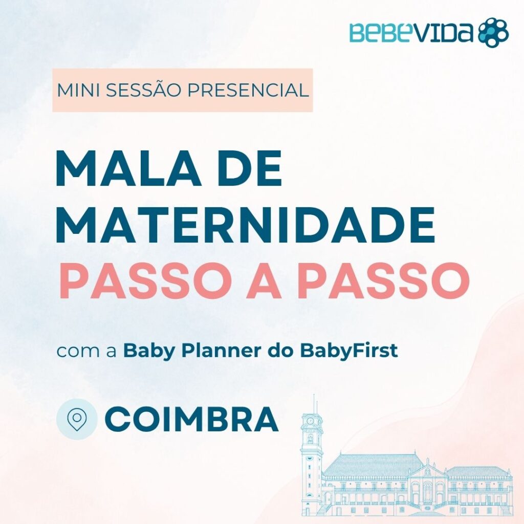 Prepare a sua mala de maternidade